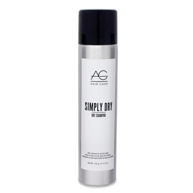 Simple Long hairstyles by using AG Simply Dry Shampoo, 