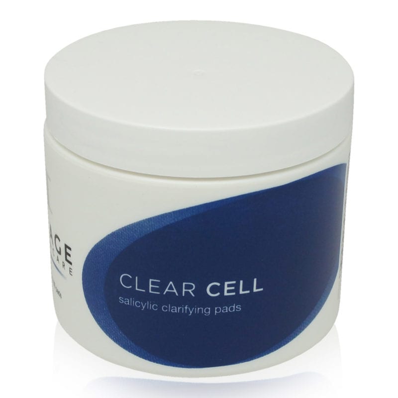 Salicylic Clarifying Pads - 60 Pads - front view of product container