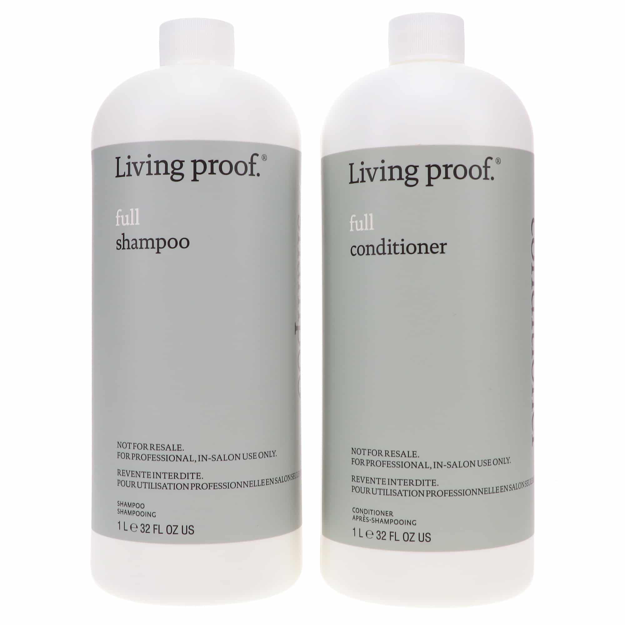 Living Proof Full Shampoo 32 oz & Full Conditioner 32 oz Combo Pack ...