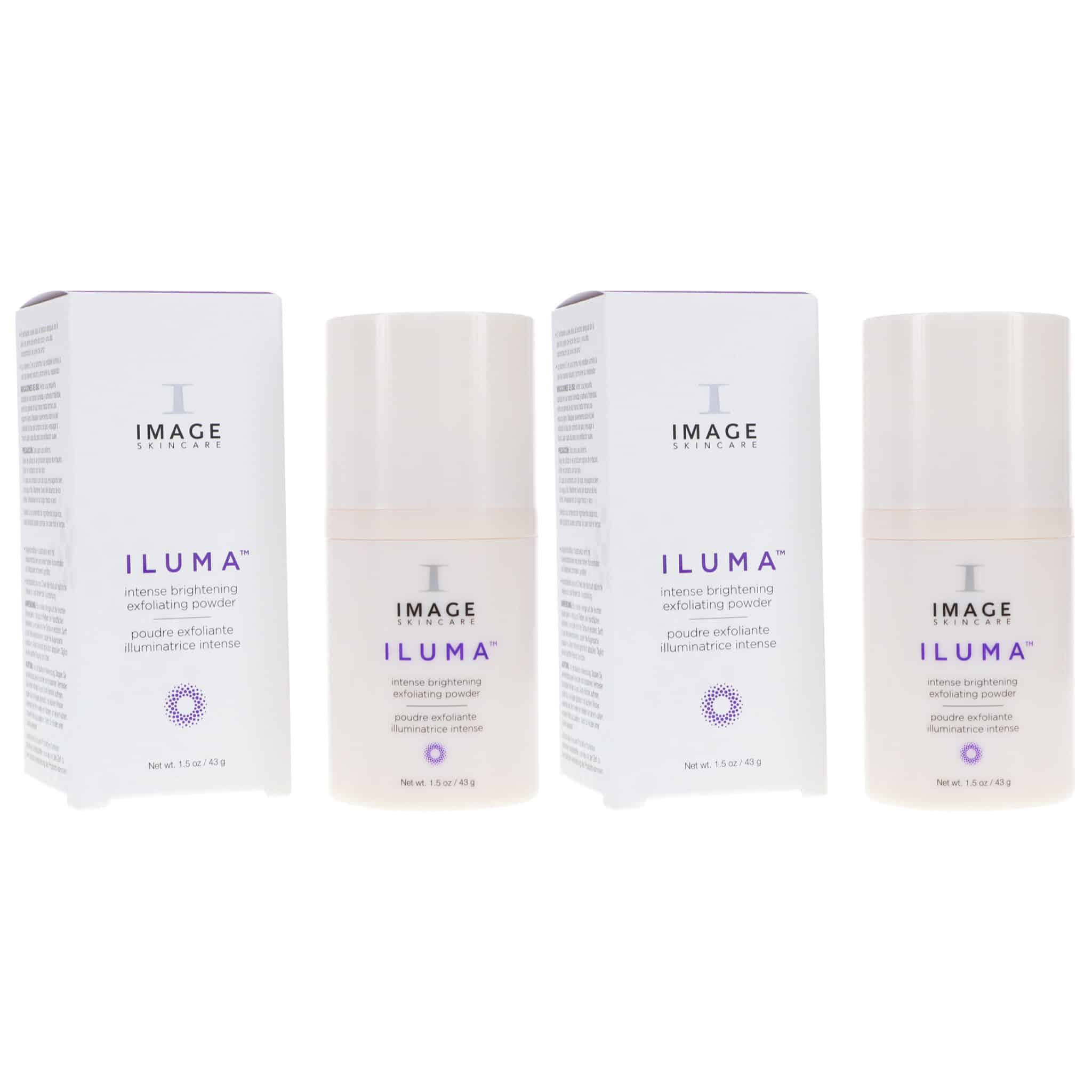 Image Skincare ILUMA Intense Brightening Exfoliating Powder 1.5 oz 2 Pack