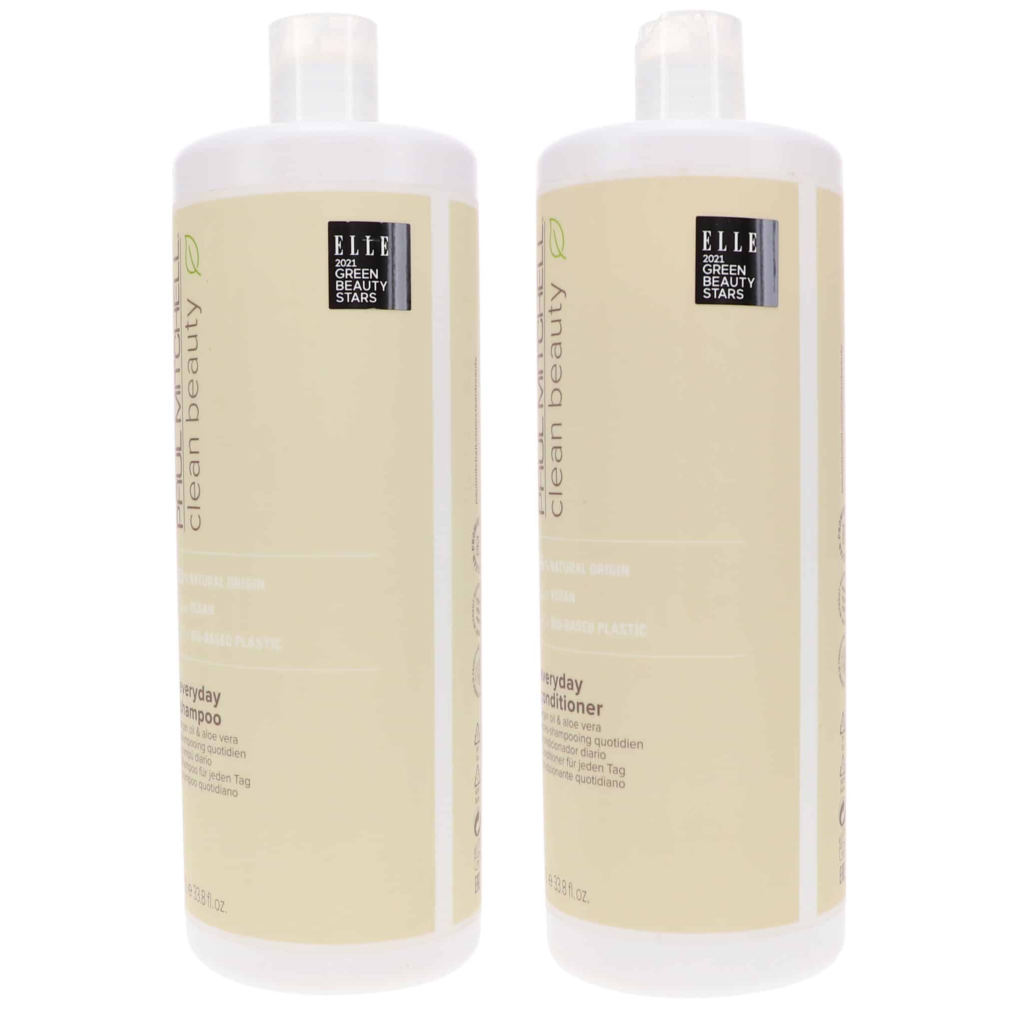 Paul Mitchell Clean Beauty Everyday Shampoo 33.8 Oz & Clean Beauty 