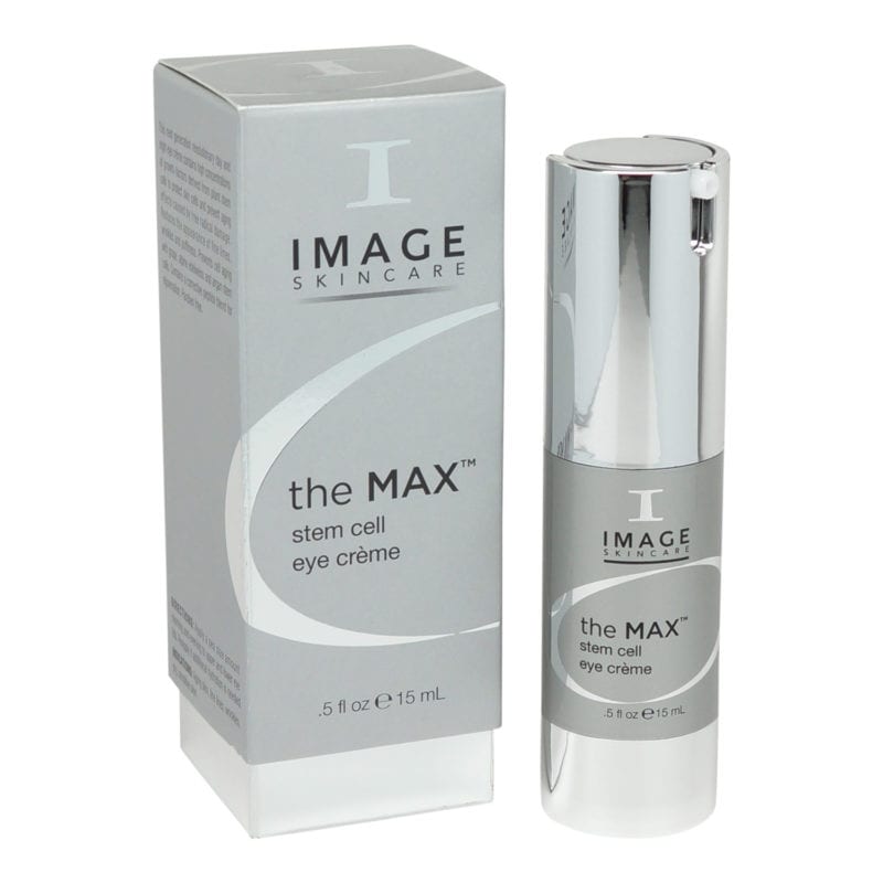 The MAX Stem Cell Eye Creme 0.5 oz front view of product and box