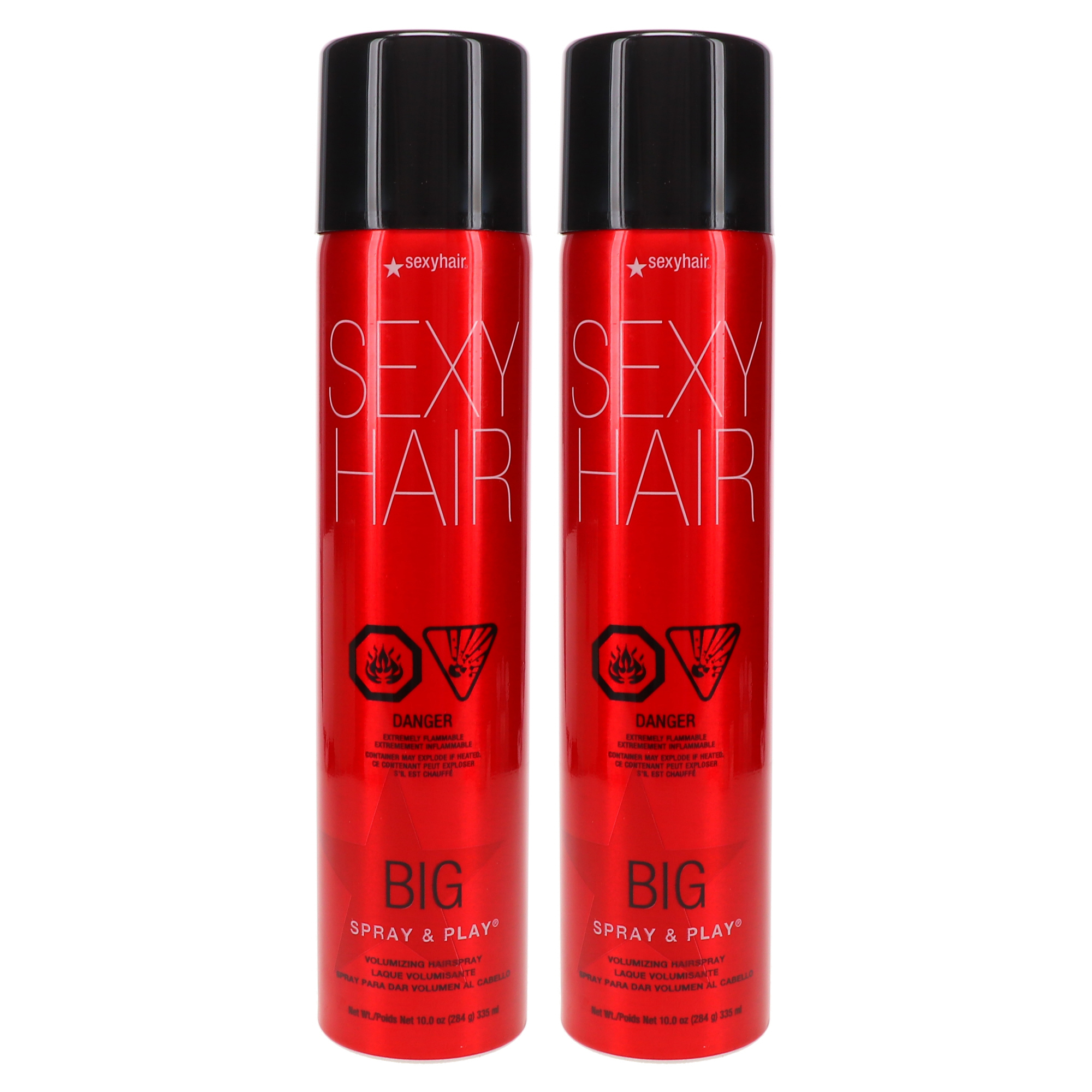 Sexy Hair Big Sexy Hair Spray And Play Harder Firm Volumizing Hairspray 10 Oz 2 Pack Lala Daisy 8482