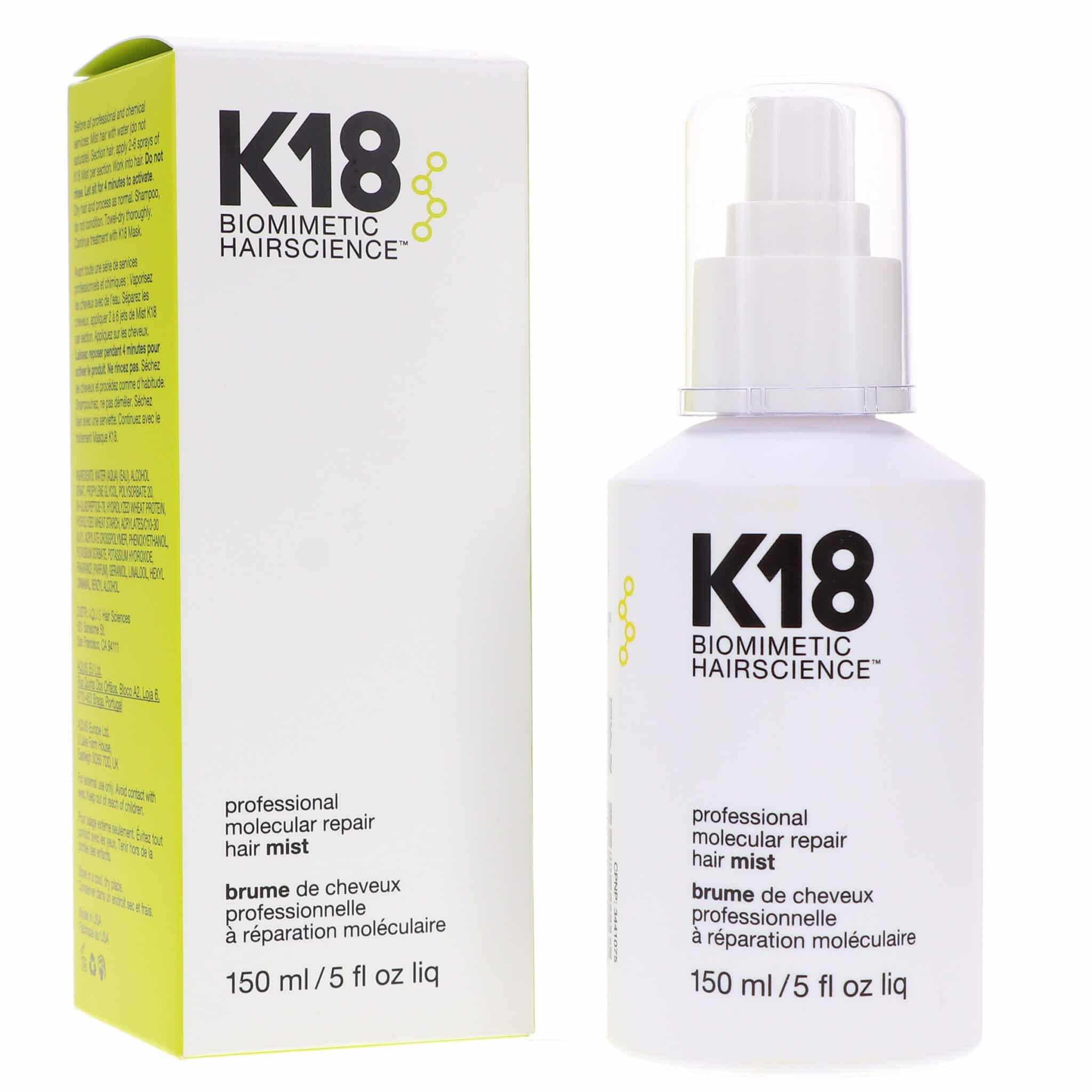 K18 Professional Molecular Repair Mist 5 oz | LaLa Daisy