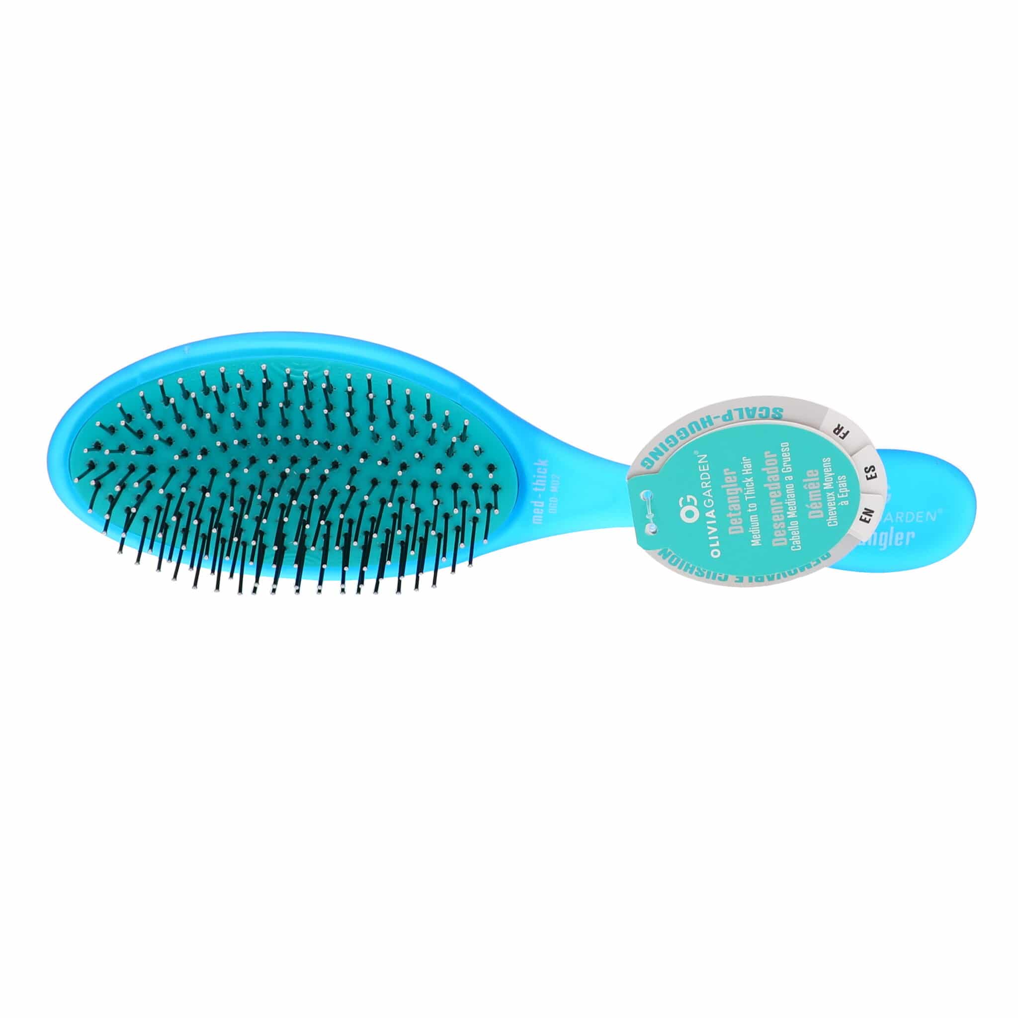 Olivia Garden OG Detangler Brush Medium-Thick Hair Blue | LaLa Daisy