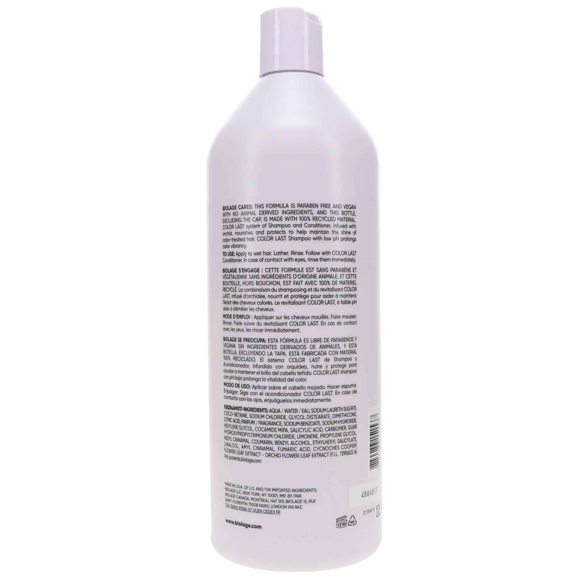 Biolage-Colorlast Shampoo  Oz